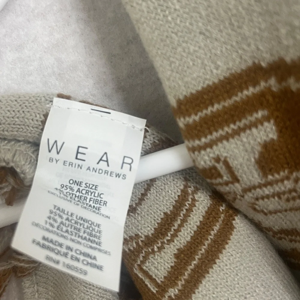 WEAR by Erin Andrews San Fancisco 49ers Scarf - Picture 3 of 5